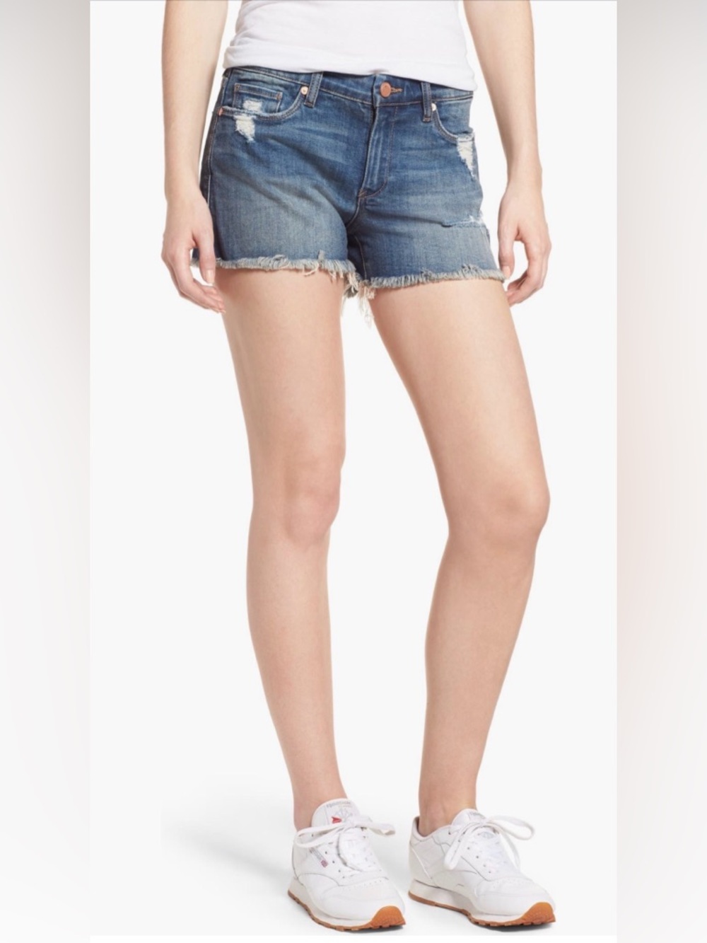 NWOT BLANKNYC The Essex Distressed Denim Shorts